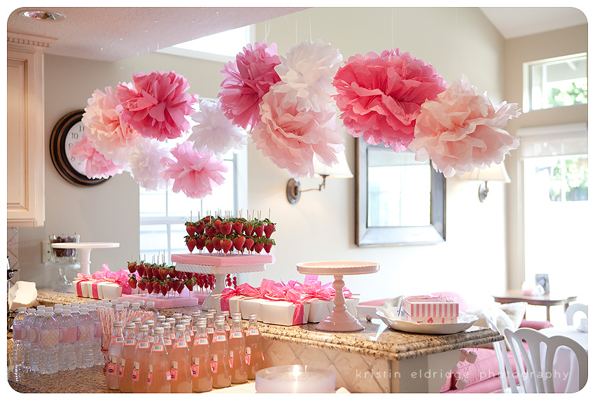 Girly Pink Baby Shower Long Beach Photographer