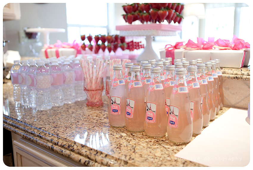 Girly Pink Baby Shower Long Beach Photographer