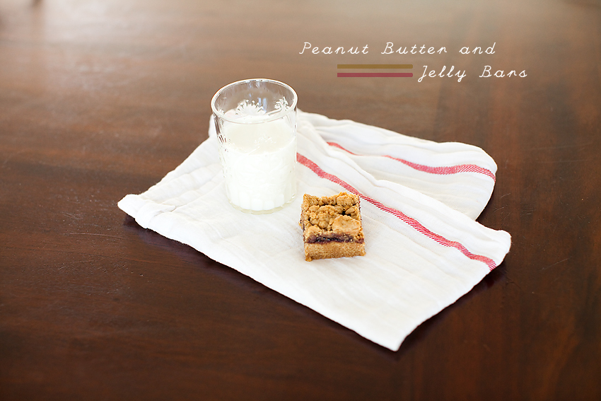 Peanut Butter And Jelly Bars After School Snack In The Kitchen