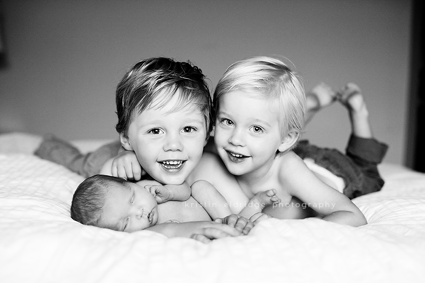 Black And White Newborn Images Newport Beach Baby Photographer