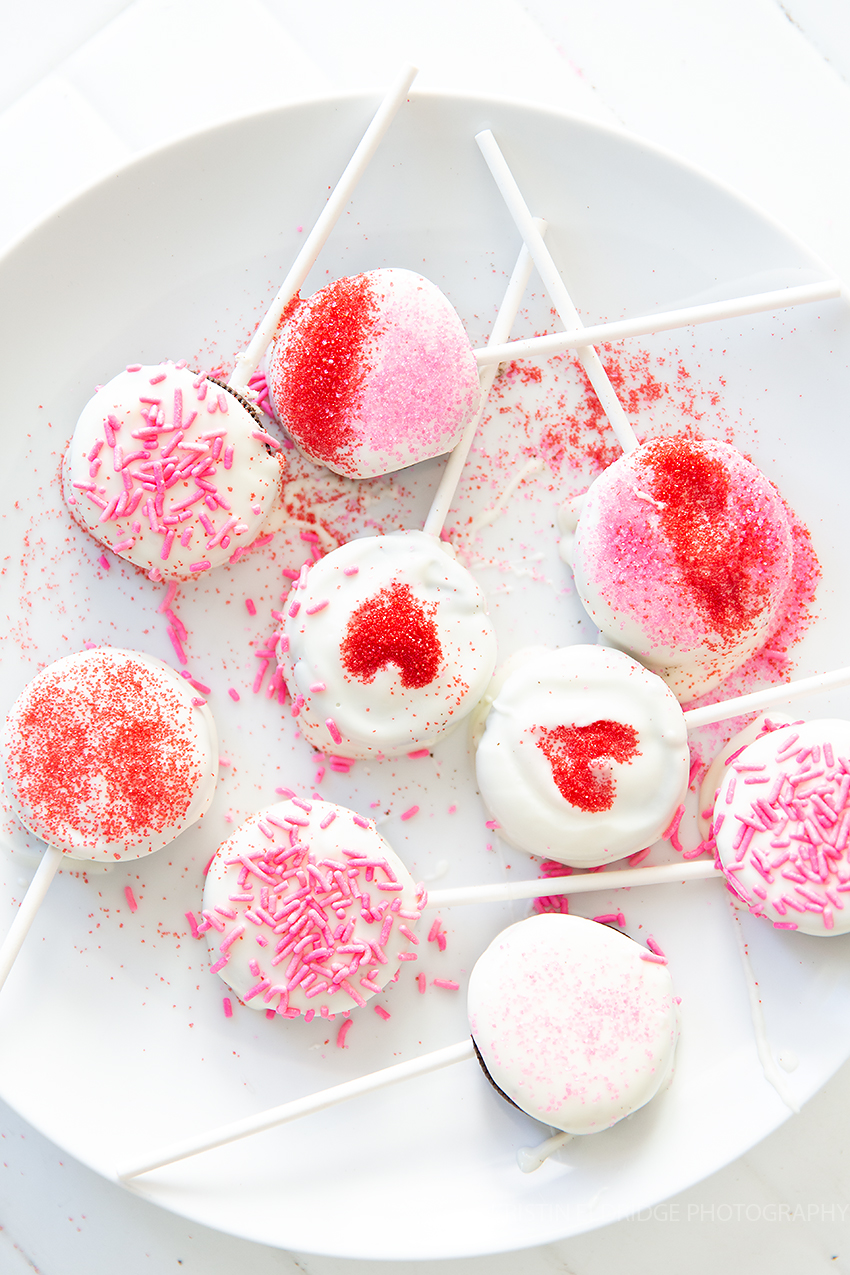 Valentine Oreo Pops