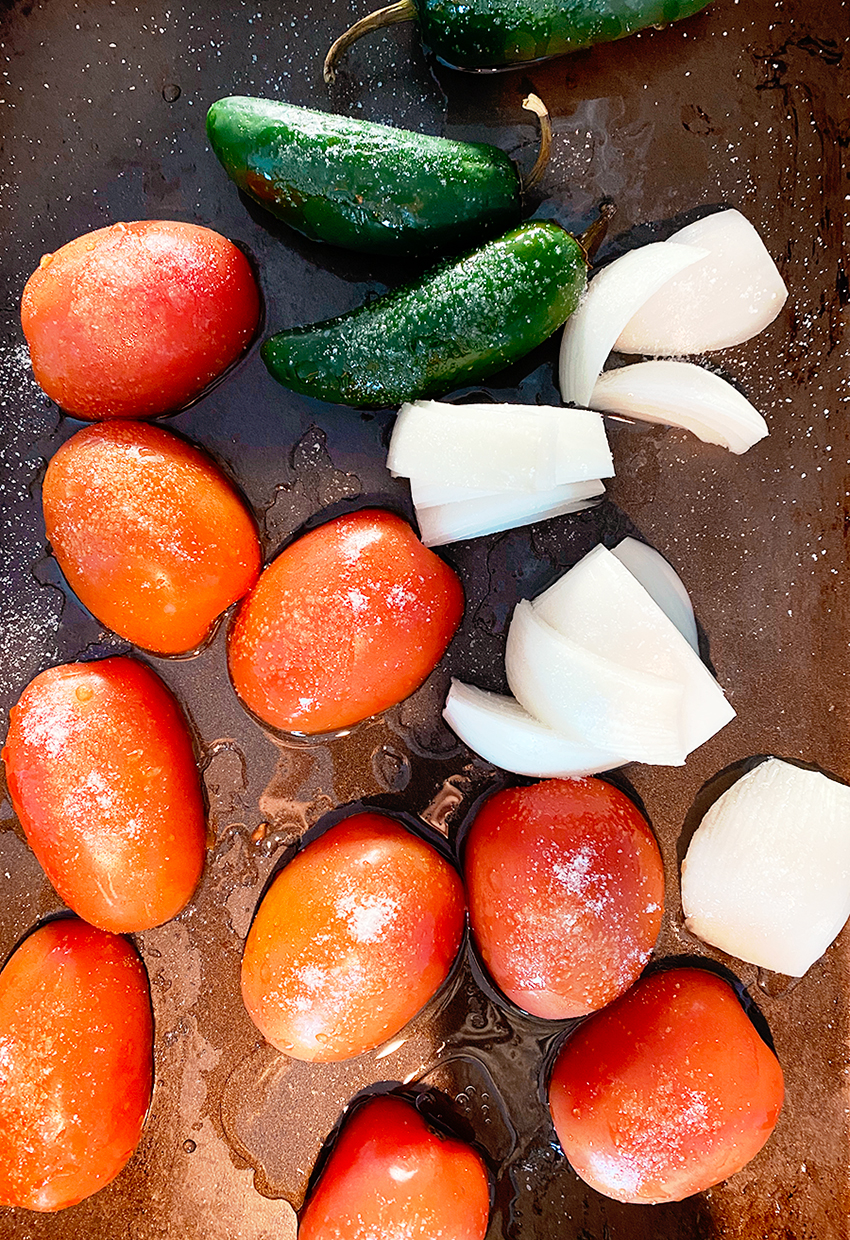 Easy Roasted Tomato Salsa