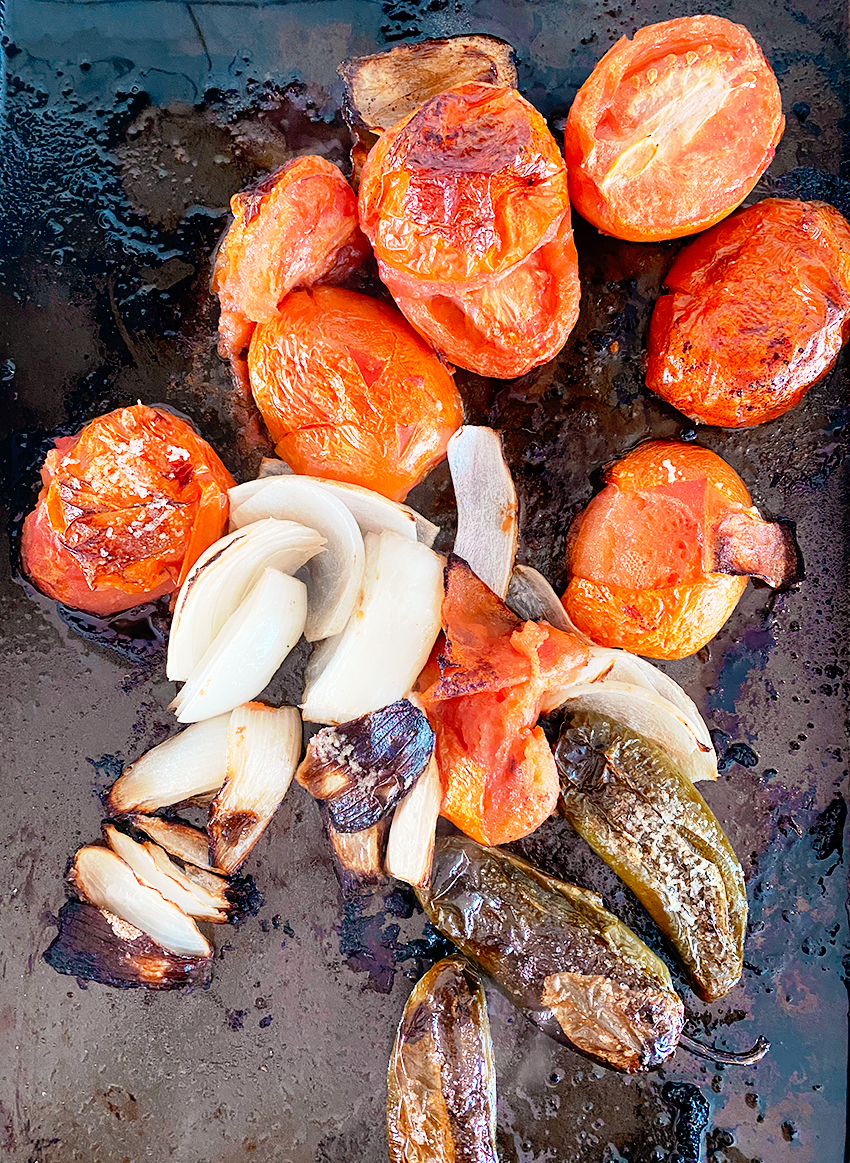 Easy Roasted Tomato Salsa