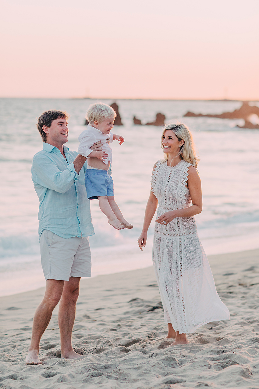 family photos little corona del mar