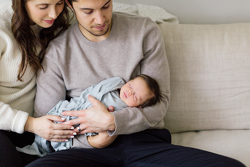 newborn photography at home