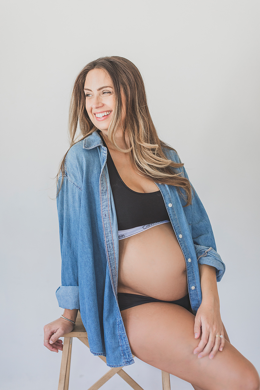 Studio Maternity Session