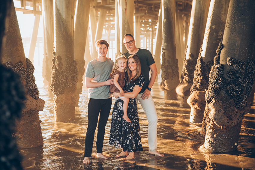 Santa Monica Pier Family Photos