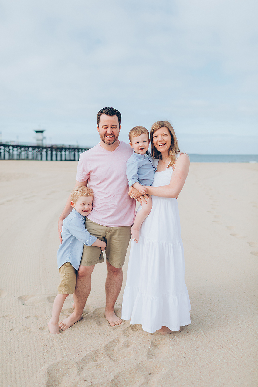 Seal Beach Family Photoshoot